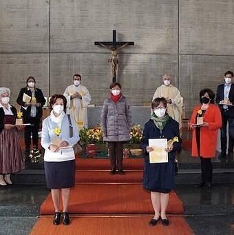      Beauftragungsfeier des neuen Seelsorgeteams                          