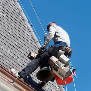 Außenrenovierung der Wallfahrtskirche Hilkering 2016