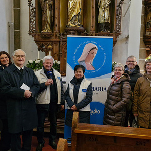 Fixpunkt einmal im Jahr: Übertragung enes Gottesdienstes in Radio Maria