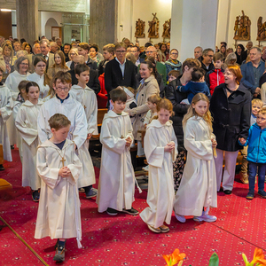 Einzug zum Festgottesdienst