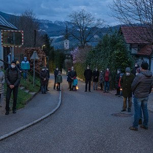 Auferstehungsfeier am Ostersonntag um 6 Uhr
