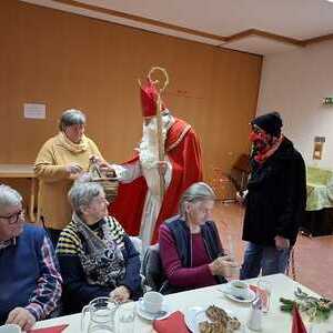 Begegnung mit dem Nikolaus