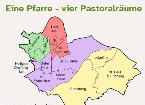 vier Pastoralräume