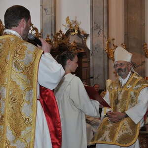 Abtbenediktion in Wilhering