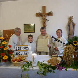 Erntedankfest im Altenheim