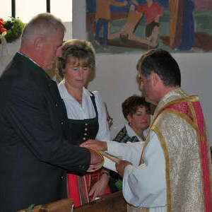 Feier der Jubelhochzeiten