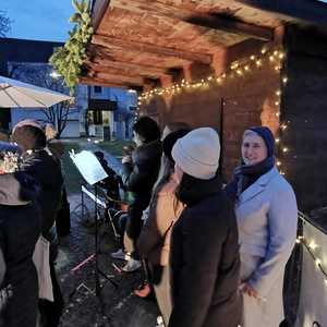 Familiengottesdienst auf der Dorfwiese
