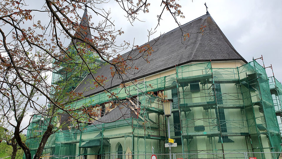 Renovierung der Pfarrkirche