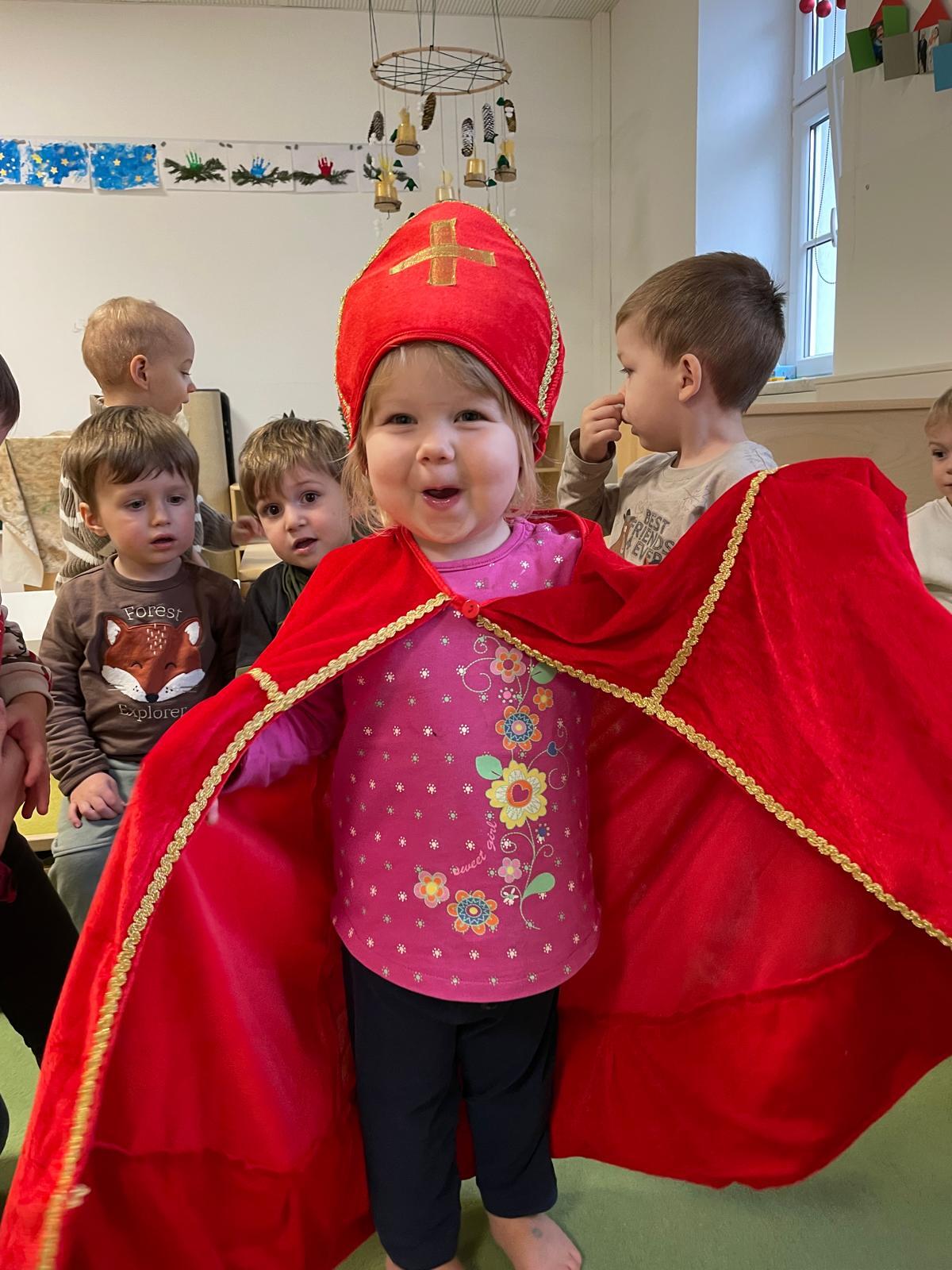 Nikolaus in der Krabbelstube