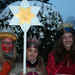 Sternsinger unterwegs