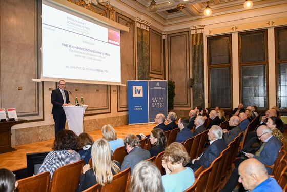 Pater Johannes Schasching-Preis / © Markus Prantl Verleihung des Pater Johannes Schasching SJ-Preises im Haus der Industrie in Wien.