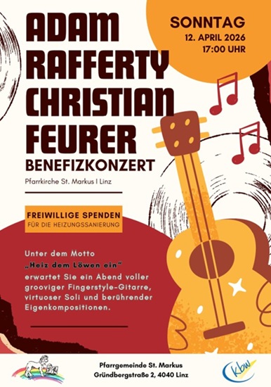 Gitarrenkonzert mit Adam Rafferty und Chrisrian Feurer