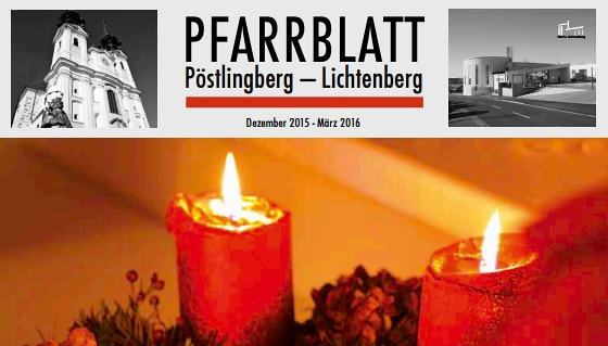 Pfarrblatt Dezember - März 2016