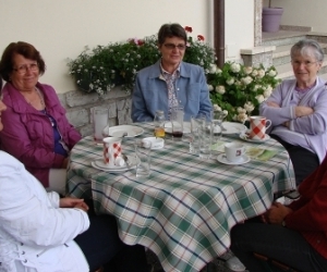 Die Katholische Frauenbewegung besucht das Kloster Gut Aich