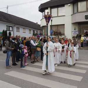 Einzug in die Kirche