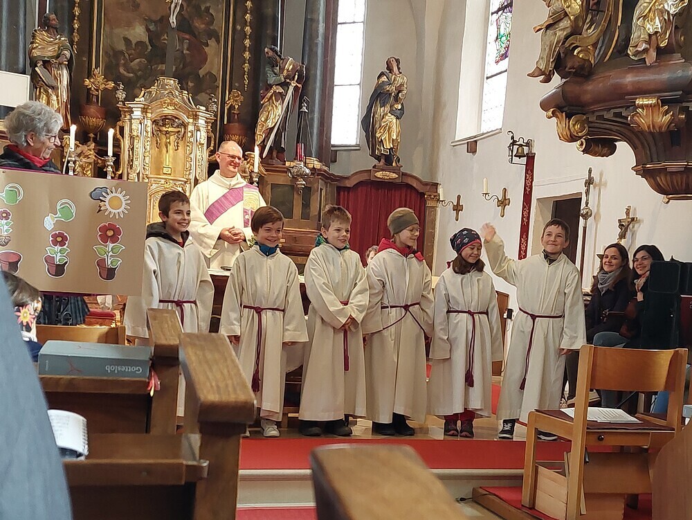 Vorstellung MinistrantInnen