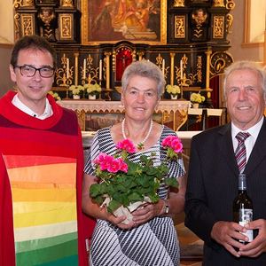 Gottesdienst mit den Ehejubilaren
