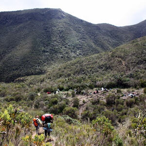 Kilimanjaro-Besteigung von Pfarrer Wimmer