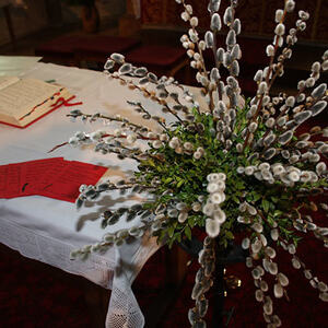 Amt und Osterkerzenverkauf