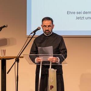 Erzpriester Zoran Vrbaski von der Serbisch-orthodoxen Kirche