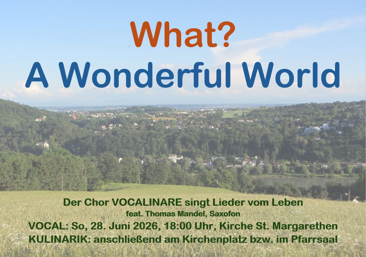 'What? A Wonderful World' Feat. Thomas Mandel