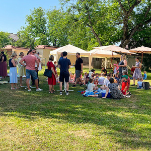 Familienpicknick im Pfarrgarten