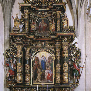 Marienaltar - linker Seitenaltar