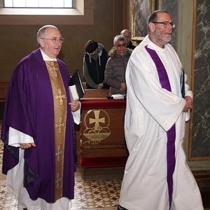 P. Fritz Vystrcil und Willi Seufer-Wasserthal