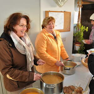 kostenlose Suppenausschank