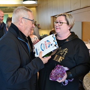 Seine Geburtstagsfeier