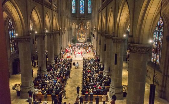Festgottesdienst im Linzer Mariendom / © Jack Haijes Festgottesdienst im Linzer Mariendom
