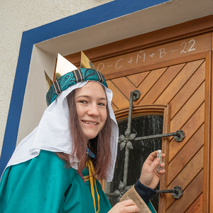 Impressionen der Sternsingeraktion 2022 in Kirchdorf