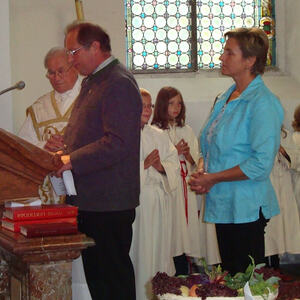  Erntedankfest mit Pfarrfrühschoppen 2009