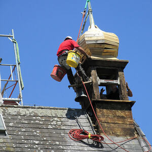 Außenrenovierung der Wallfahrtskirche Hilkering 2016