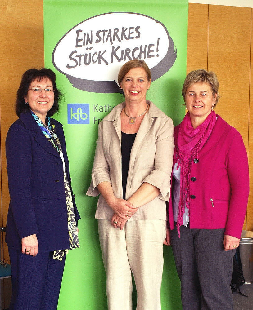 V.l.n.r.: Veronika Pernsteiner, Barbara Haas und Anna Rosenberger.
