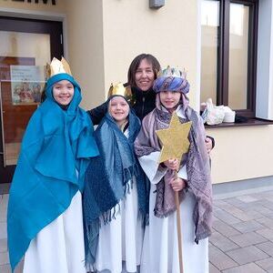 Sandra Illek mit Lena Seehagen, Lucie Limbrunner, Lara Illek