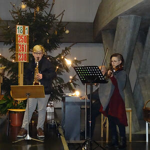 Krippenspiel bei der Kinderweihnacht 2016