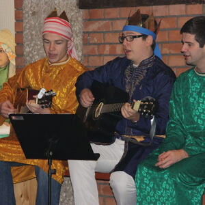 Sternsinger bei den Gottesdiensten