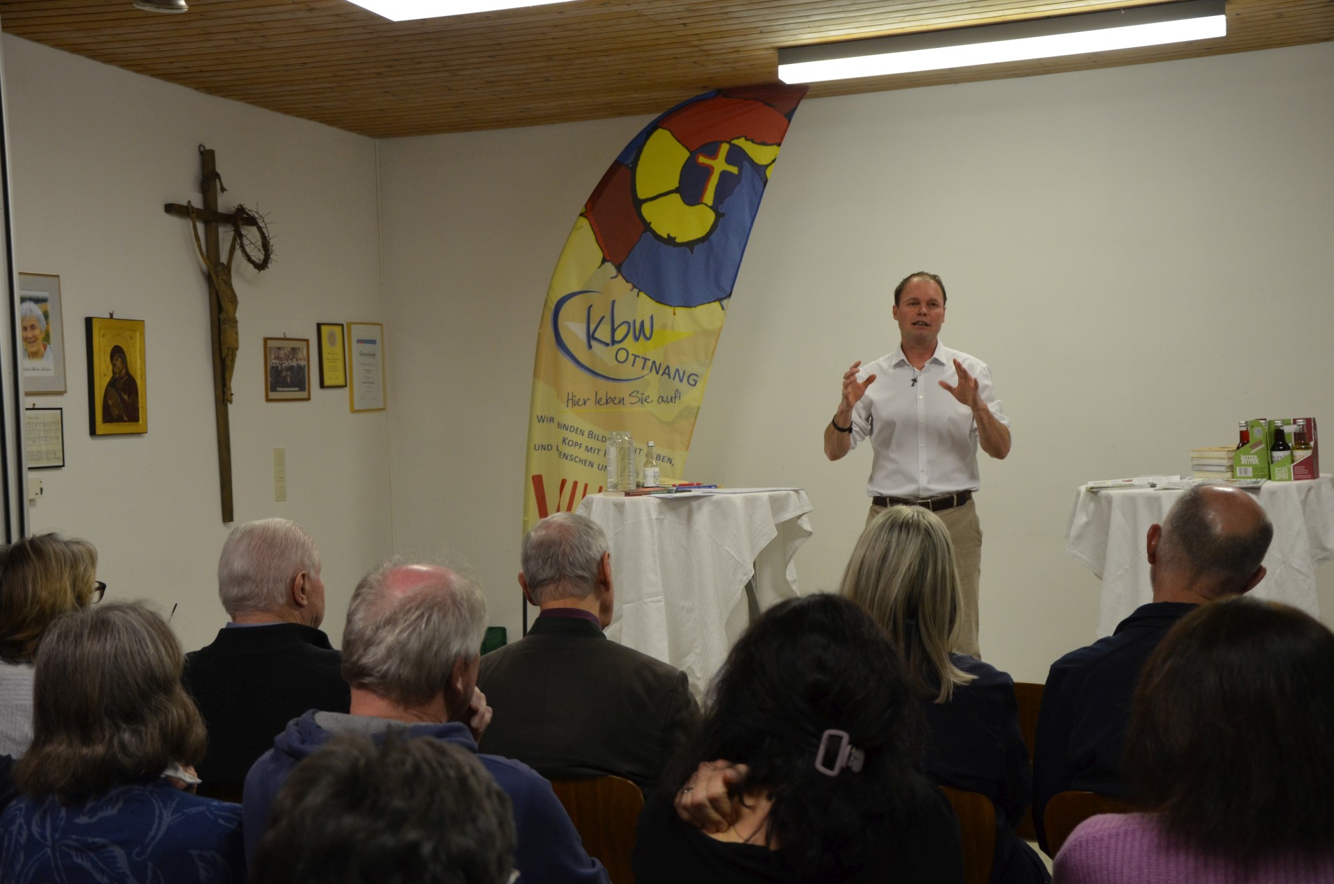 Bernhard Pfusterer über das Leben als Christ heute.