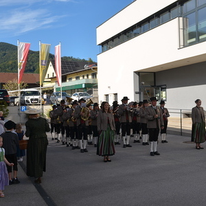 Musikalischer Ausklang des Musikvereines am Kirchenvorplatz