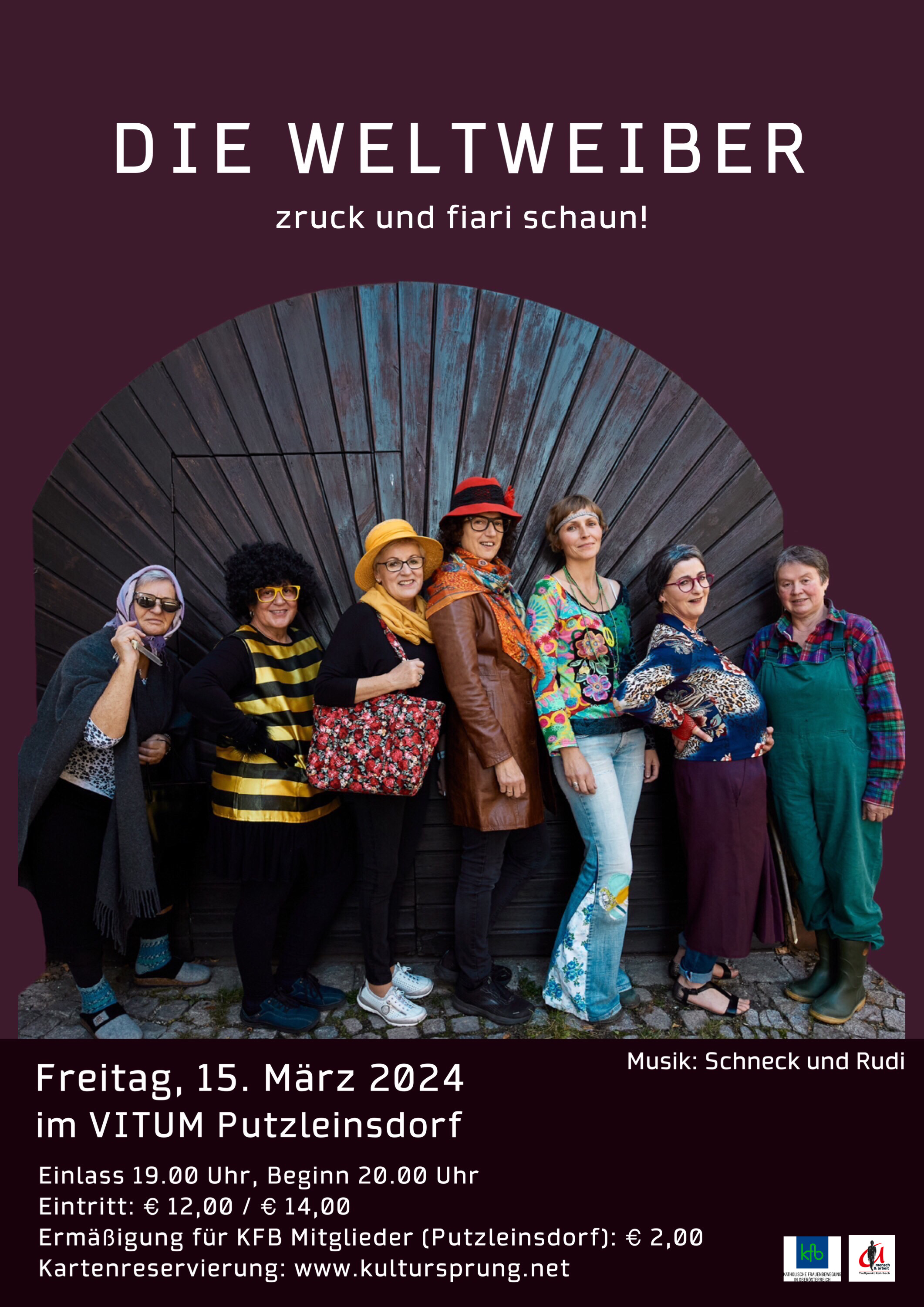 Flyer zruck und fiari schaun