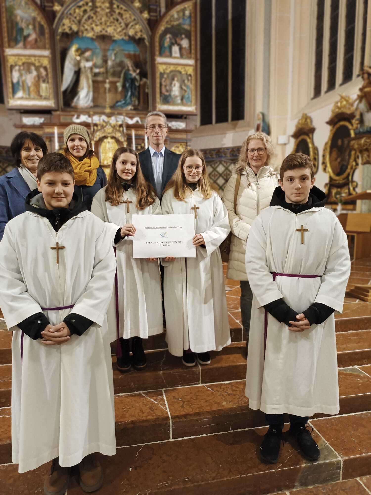 KBW  Spendenübergabe