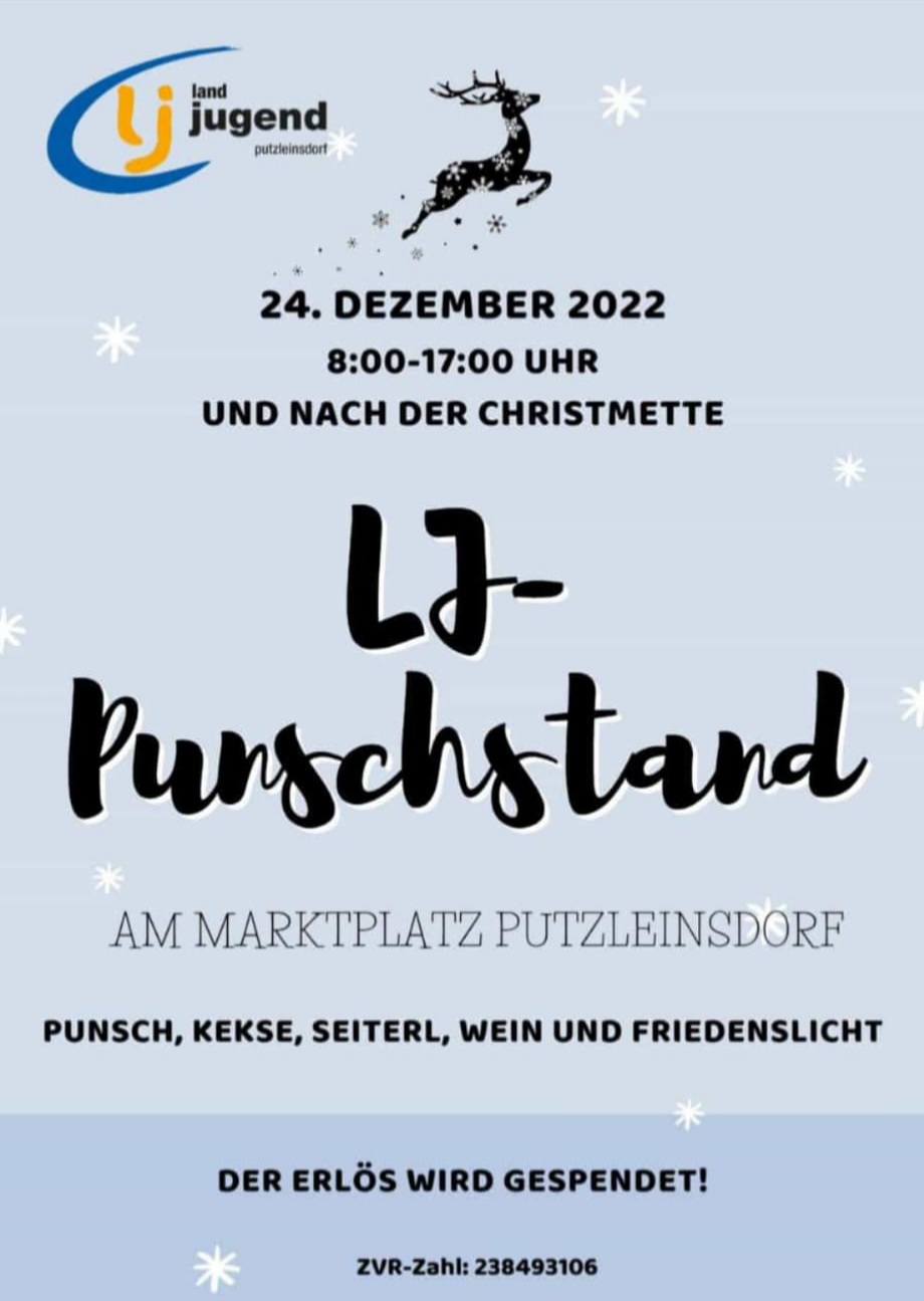 Flyer LJ-Punschstand