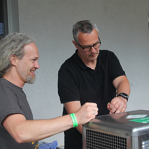 Georg Winkler und Gerald Grasser hatten viel zu tun
