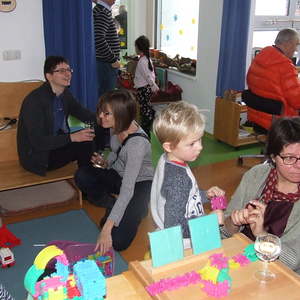 Segnung des Kindergartenzubaus