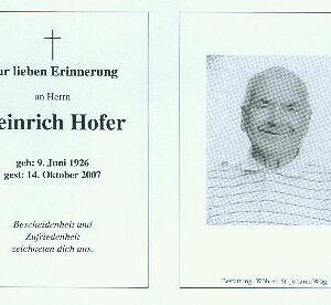 gestorben am 14. Oktober 2007