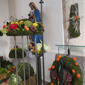 Erntedankfest der Pfarre Stroheim