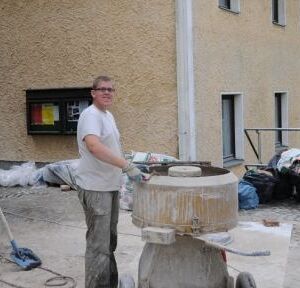 Innenarbeiten und Verputzen