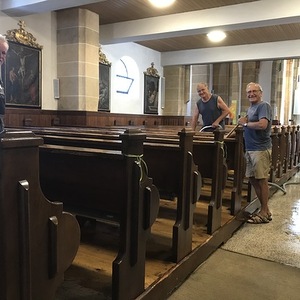Kirchenputz am Mittwoch, 29. Juli
