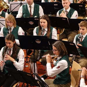 Kurz vor dem Konzert...